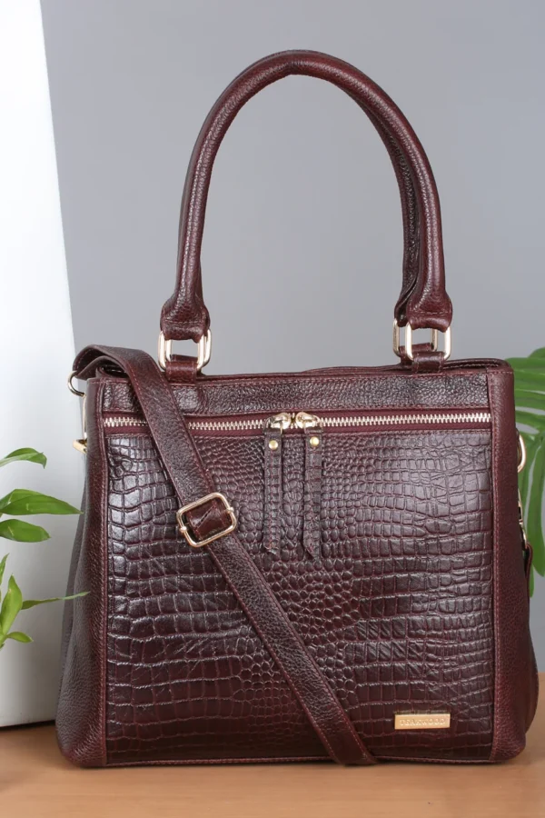 Stylist Leather Handbag